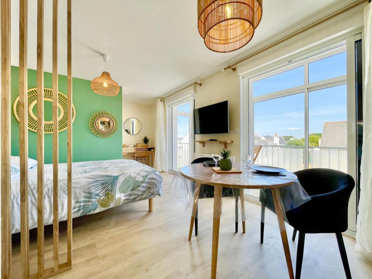 Le Phare Ouest - 80 M De La Mer - Vue Ocean Sur Le Balcon - Entierement Renove - Internet Haut Debit - Nouveau Пломер Екстер'єр фото