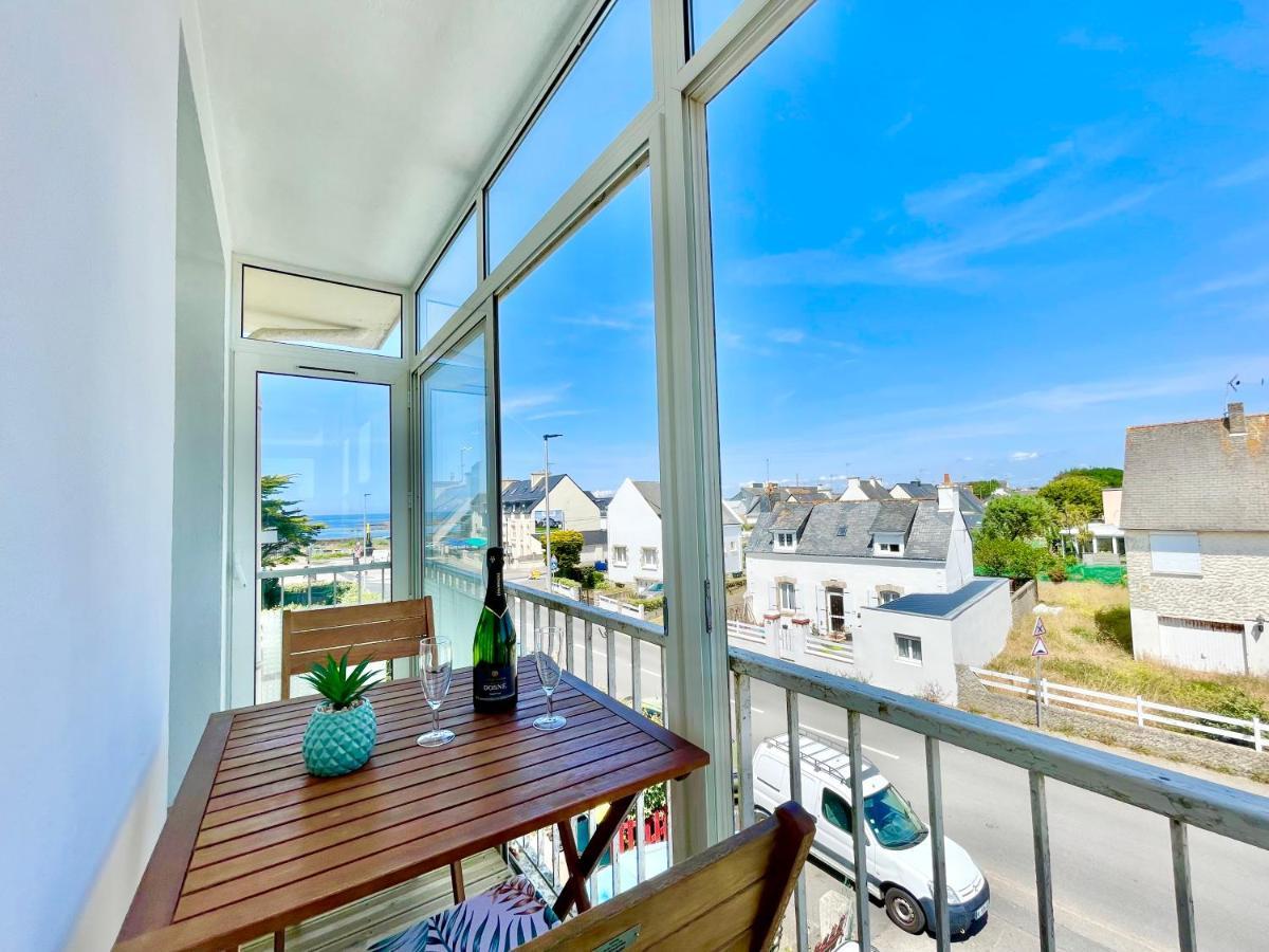 Le Phare Ouest - 80 M De La Mer - Vue Ocean Sur Le Balcon - Entierement Renove - Internet Haut Debit - Nouveau Пломер Екстер'єр фото